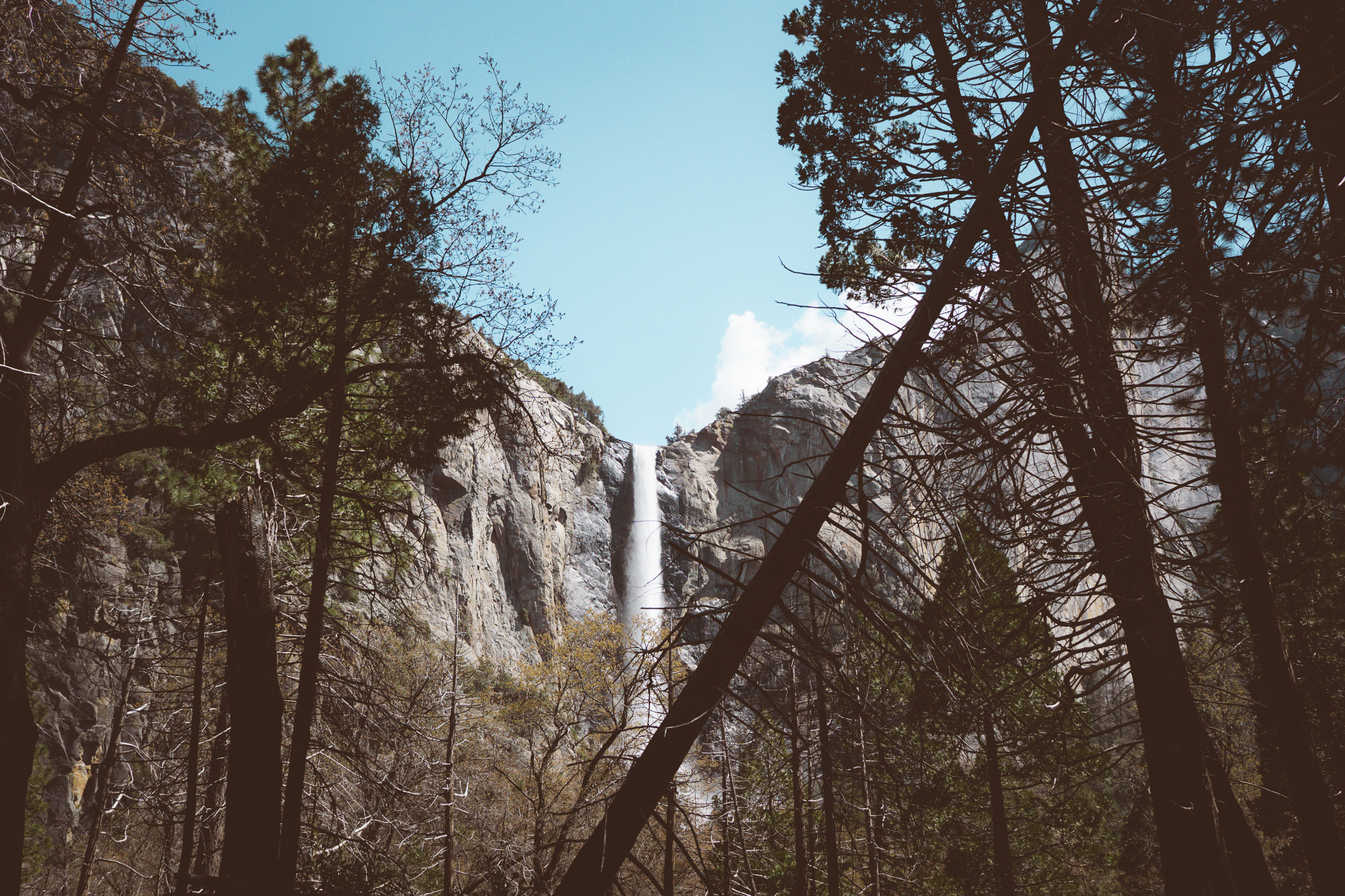 yosemite nevada falls