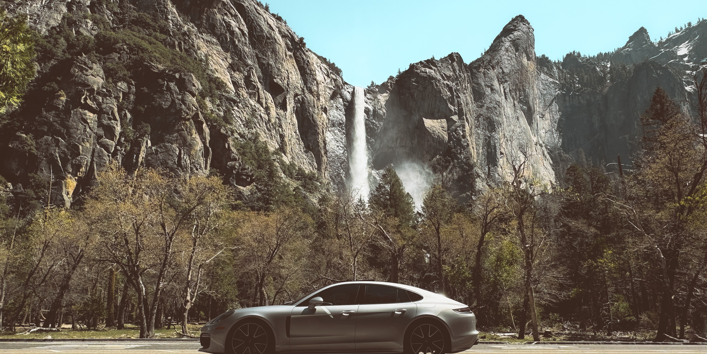 yosemite nevada falls