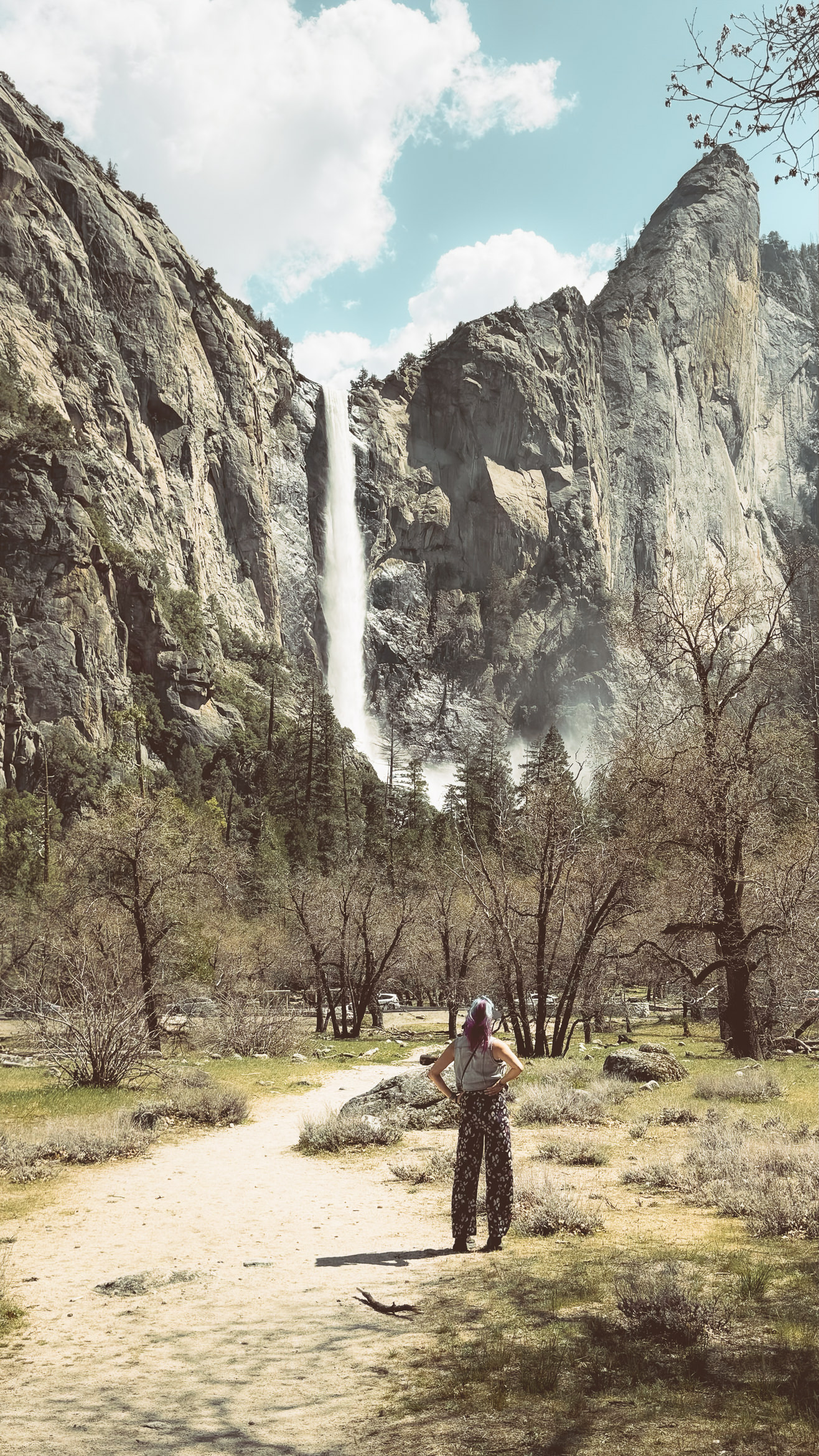 yosemite nevada falls