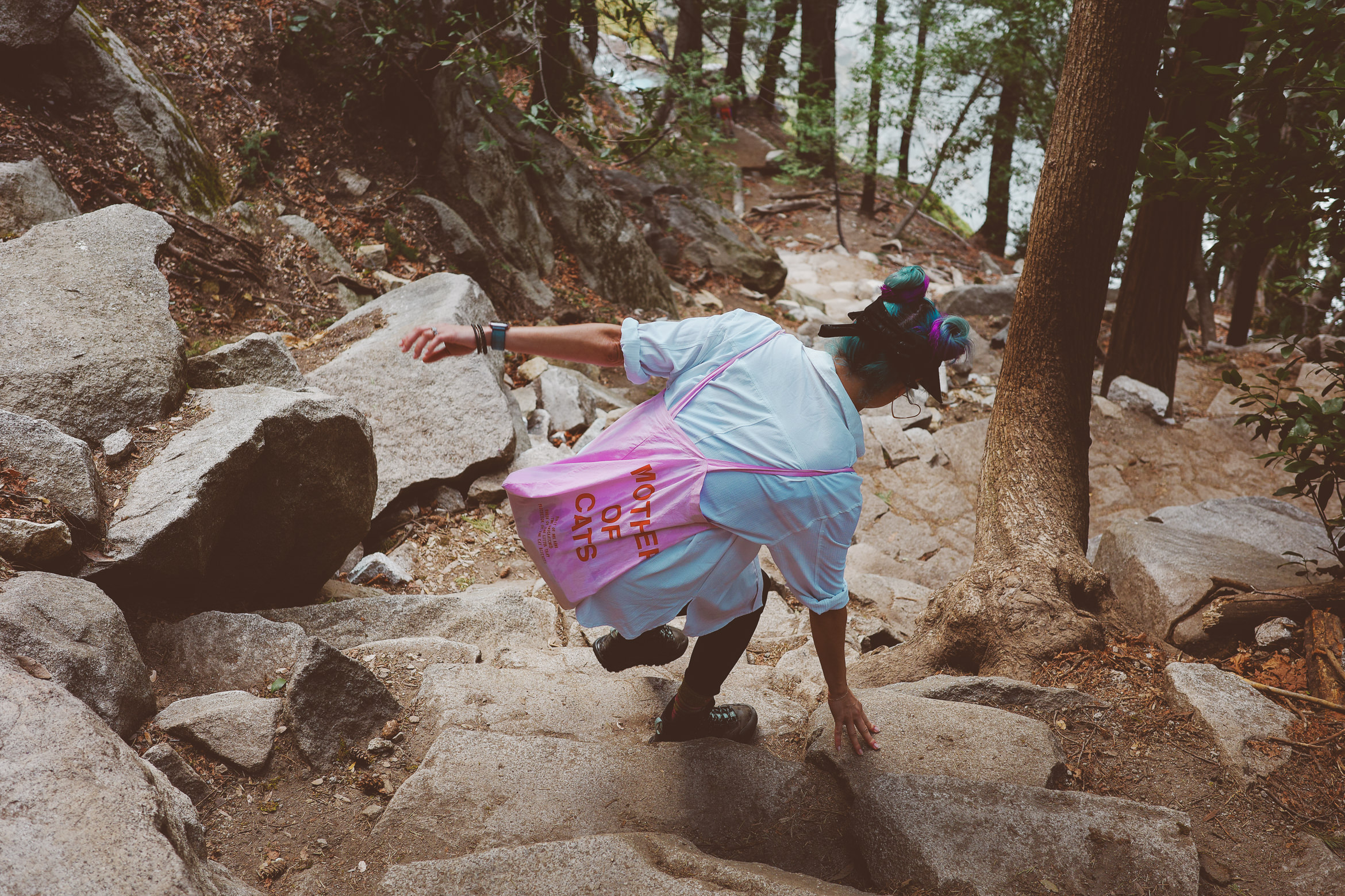 yosemite nevada falls