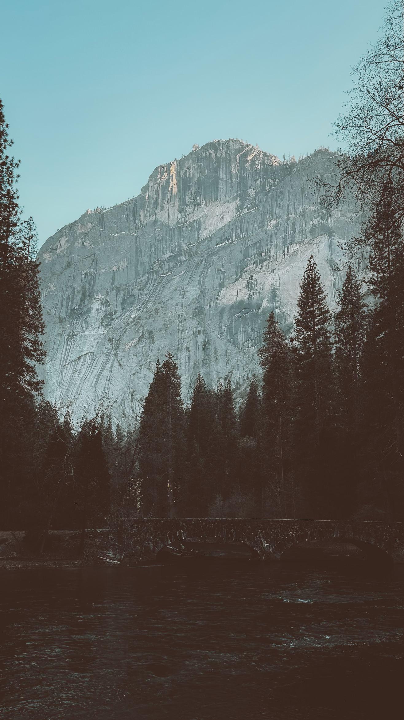 yosemite nevada falls